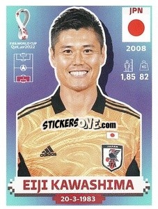 Sticker Eiji Kawashima - FIFA World Cup Qatar 2022. US Edition - Panini