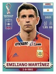 Cromo Emiliano Martínez - FIFA World Cup Qatar 2022. US Edition - Panini