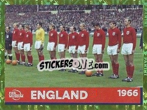 Sticker England 1966 - FIFA World Cup Qatar 2022. US Edition - Panini