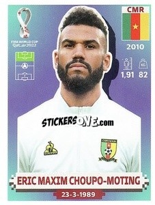 Sticker Eric Maxim Choupo-Moting - FIFA World Cup Qatar 2022. US Edition - Panini