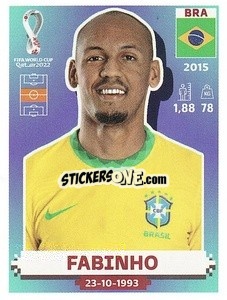 Figurina Fabinho - FIFA World Cup Qatar 2022. US Edition - Panini