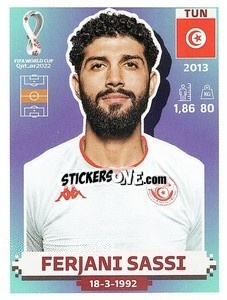 Figurina Ferjani Sassi - FIFA World Cup Qatar 2022. US Edition - Panini