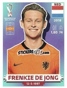 Sticker Frenkie de Jong