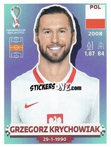 Sticker Grzegorz Krychowiak - FIFA World Cup Qatar 2022. US Edition - Panini