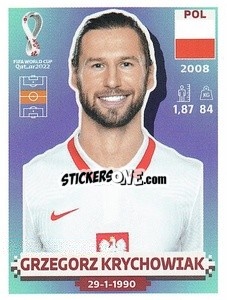 Figurina Grzegorz Krychowiak - FIFA World Cup Qatar 2022. US Edition - Panini