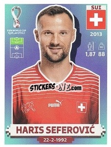 Figurina Haris Seferović - FIFA World Cup Qatar 2022. US Edition - Panini