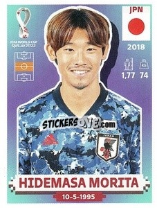Sticker Hidemasa Morita - FIFA World Cup Qatar 2022. US Edition - Panini