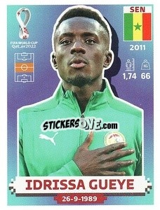 Cromo Idrissa Gueye - FIFA World Cup Qatar 2022. US Edition - Panini