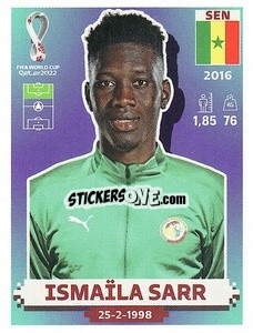 Sticker Ismaïla Sarr - FIFA World Cup Qatar 2022. US Edition - Panini