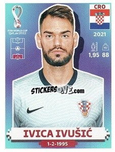 Sticker Ivica Ivušić - FIFA World Cup Qatar 2022. US Edition - Panini