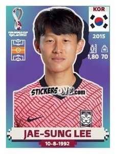 Sticker Jae-sung Lee - FIFA World Cup Qatar 2022. US Edition - Panini