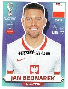 Sticker Jan Bednarek