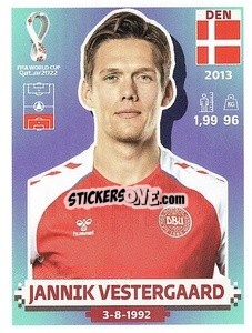 Cromo Jannik Vestergaard - FIFA World Cup Qatar 2022. US Edition - Panini