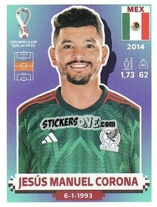 Cromo Jesús Manuel Corona - FIFA World Cup Qatar 2022. US Edition - Panini