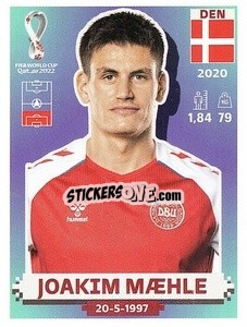 Sticker Joakim Mæhle - FIFA World Cup Qatar 2022. US Edition - Panini