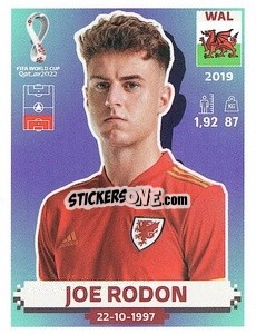 Sticker Joe Rodon - FIFA World Cup Qatar 2022. US Edition - Panini