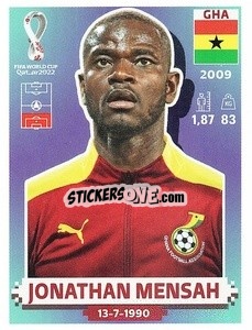 Figurina Jonathan Mensah - FIFA World Cup Qatar 2022. US Edition - Panini