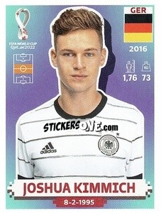 Sticker Joshua Kimmich - FIFA World Cup Qatar 2022. US Edition - Panini