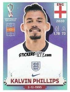 Sticker Kalvin Phillips - FIFA World Cup Qatar 2022. US Edition - Panini
