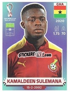 Sticker Kamaldeen Sulemana - FIFA World Cup Qatar 2022. US Edition - Panini
