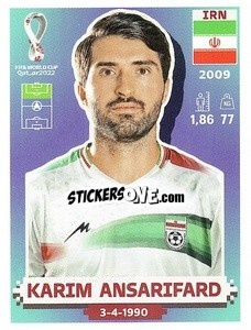 Figurina Karim Ansarifard - FIFA World Cup Qatar 2022. US Edition - Panini