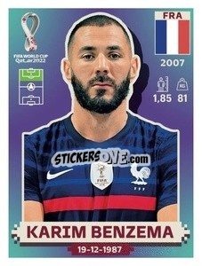 Cromo Karim Benzema