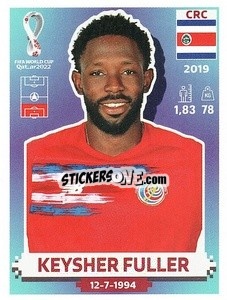 Cromo Keysher Fuller - FIFA World Cup Qatar 2022. US Edition - Panini