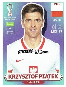 Cromo Krzysztof Piątek - FIFA World Cup Qatar 2022. US Edition - Panini