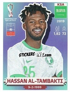 Cromo KSA10 Hassan Al-Tambakti - FIFA World Cup Qatar 2022. US Edition - Panini