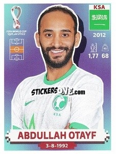 Cromo KSA17 Abdullah Otayf