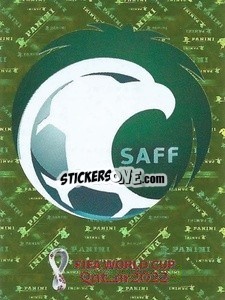 Sticker KSA2 Team Logo - FIFA World Cup Qatar 2022. US Edition - Panini