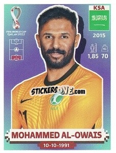 Sticker KSA3 Mohammed Al-Owais