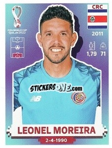 Figurina Leonel Moreira - FIFA World Cup Qatar 2022. US Edition - Panini