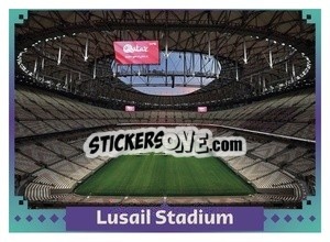 Sticker Lusail Stadium indoor - FIFA World Cup Qatar 2022. US Edition - Panini