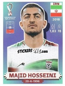 Figurina Majid Hosseini - FIFA World Cup Qatar 2022. US Edition - Panini