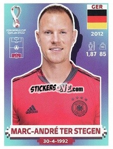 Sticker Marc-André ter Stegen - FIFA World Cup Qatar 2022. US Edition - Panini