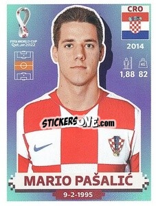 Sticker Mario Pašalić - FIFA World Cup Qatar 2022. US Edition - Panini