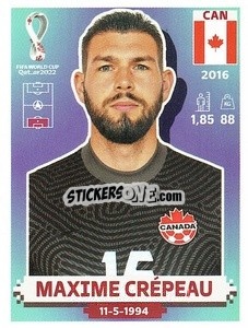 Sticker Maxime Crépeau