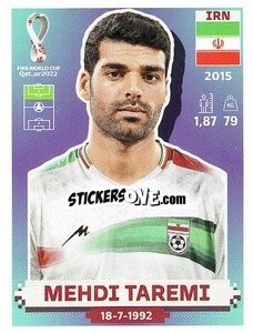 Sticker Mehdi Taremi - FIFA World Cup Qatar 2022. US Edition - Panini