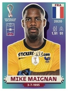 Sticker Mike Maignan - FIFA World Cup Qatar 2022. US Edition - Panini