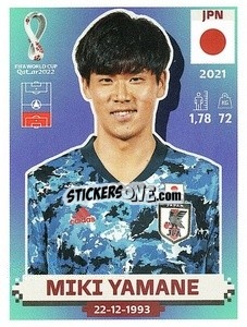 Sticker Miki Yamane - FIFA World Cup Qatar 2022. US Edition - Panini