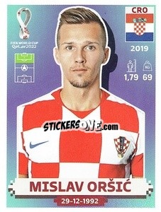 Figurina Mislav Oršić - FIFA World Cup Qatar 2022. US Edition - Panini