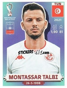 Sticker Montassar Talbi - FIFA World Cup Qatar 2022. US Edition - Panini