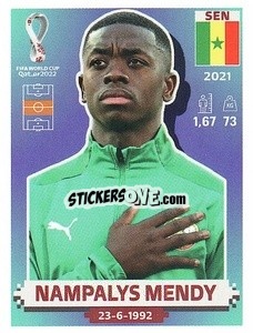 Cromo Nampalys Mendy - FIFA World Cup Qatar 2022. US Edition - Panini