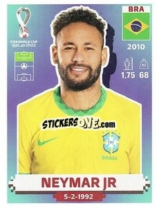 Cromo Neymar Jr - FIFA World Cup Qatar 2022. US Edition - Panini