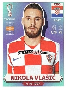 Sticker Nikola Vlašić - FIFA World Cup Qatar 2022. US Edition - Panini