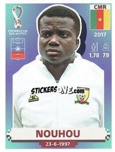 Figurina Nouhou - FIFA World Cup Qatar 2022. US Edition - Panini