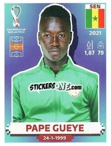 Cromo Pape Gueye - FIFA World Cup Qatar 2022. US Edition - Panini