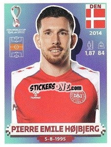 Sticker Pierre Emile Højbjerg - FIFA World Cup Qatar 2022. US Edition - Panini