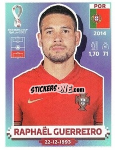Sticker Raphaël Guerreiro - FIFA World Cup Qatar 2022. US Edition - Panini